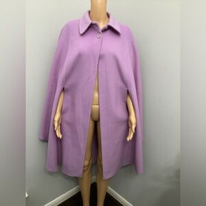 Beautiful lavender wool cape
